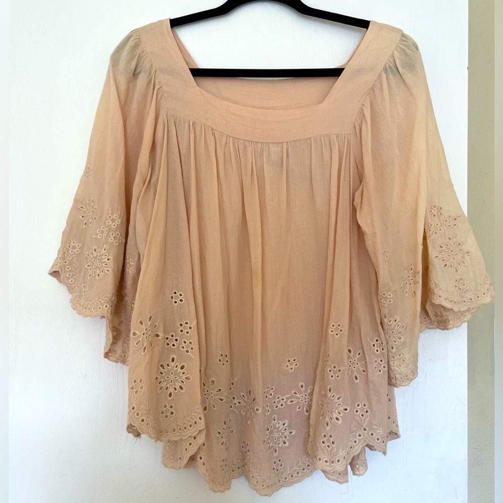 Beige, Harlyn Top - size M